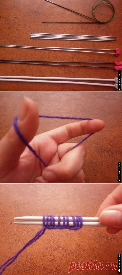 Как научиться вязать на спицах