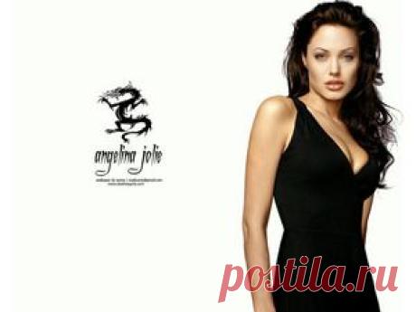 Анжелина Джоли (Angelina Jolie) фото обои для рабочего стола