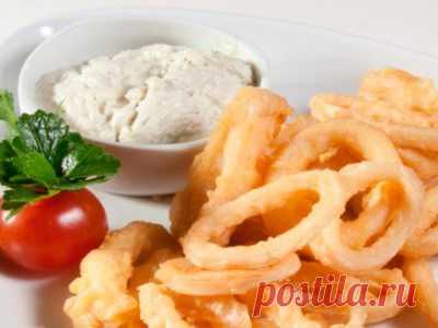Вкусные, сочные и низкокалорийные кальмары в кляре