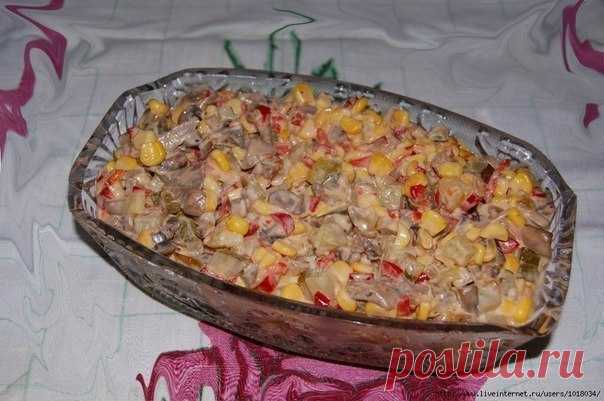 Этот салат нравится всем без исключения — Салат ″Екатерина″ 

Вкуснейший салат!



 

Ингредиенты:
соленые огурцы — 2-3 штуки,кукуруза консервированая — 1 банка,красный болгарский перец — 1-2 штуки,консервированные шампиньоны — 1 банка,лук — 1 средняя головка,…