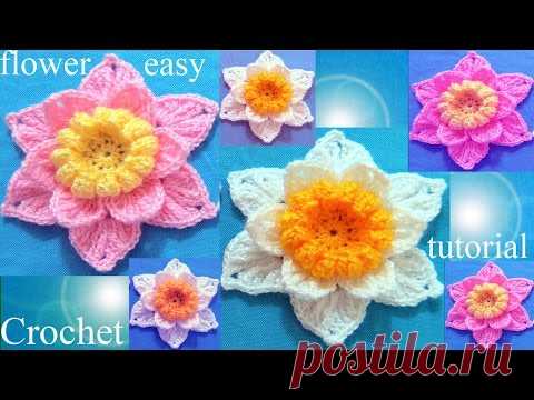 ЦВЕТЫ КРЮЧКОМ