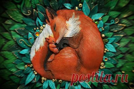 Полимерная глина Анико Колесниковой, Утки-мандаринки