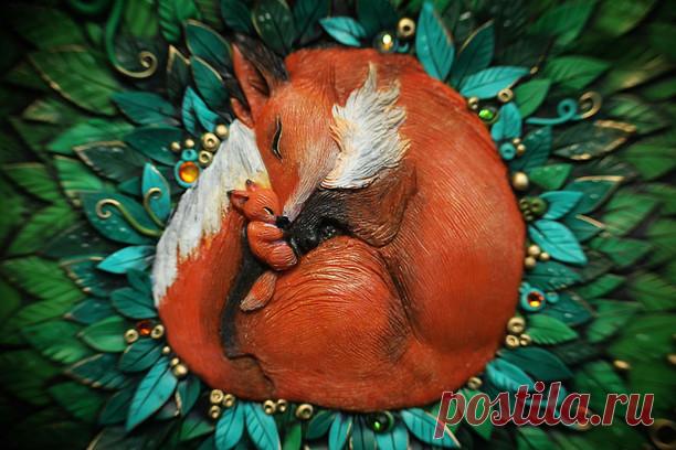 Полимерная глина Анико Колесниковой, Утки-мандаринки