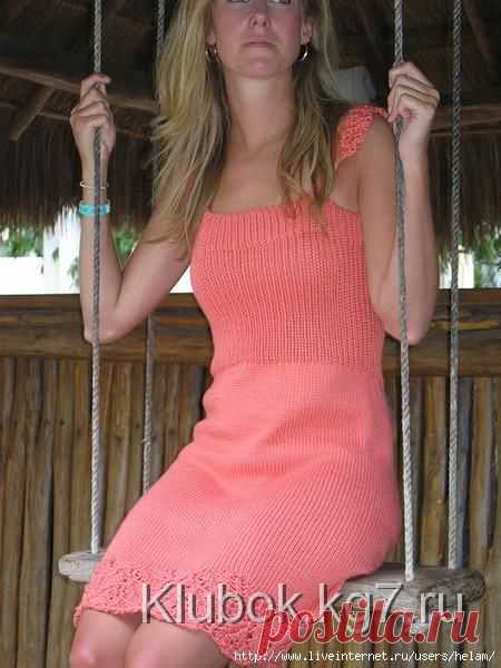 Летнее платье Beach Party из Creative Knitting!