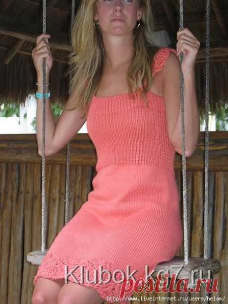 Летнее платье Beach Party из Creative Knitting!