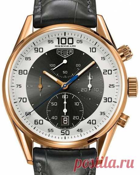 Часы TAG Heuer Carrera Mikrograph 1/100 Of A Second Chronograph

В дизайне и механизме хронографа от Tag Heuer модельного ряда Carrera соблюдены все современные тенденции часового дела. Механизм с автоматическим подзаводом работает от амплитуды движения руки. Часы имеют водонепроницаемость 100 м, хронограф. Запас хода часов до 42 часов, запас хода хронографа до 90 часов. Выпущены были эти часы ограниченным количеством 150 экземпляров.