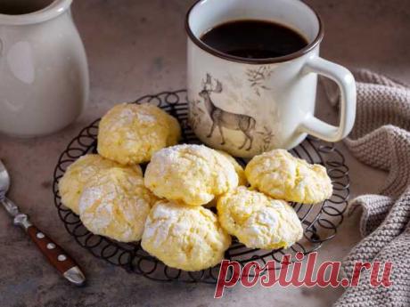 Итальянское лимонное печенье — рецепт с фото пошагово