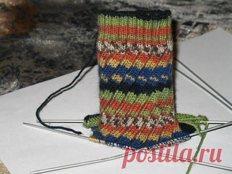 Косая резинка (УЗОРЫ СПИЦАМИ) – Журнал Вдохновение Рукодельницы
