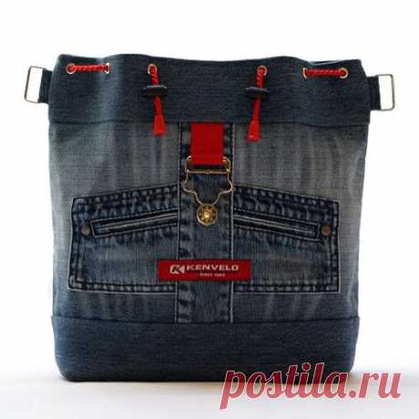 Сумки и рюкзаки из джинсов: идеи — Сделай сам, идеи для творчества - DIY Ideas