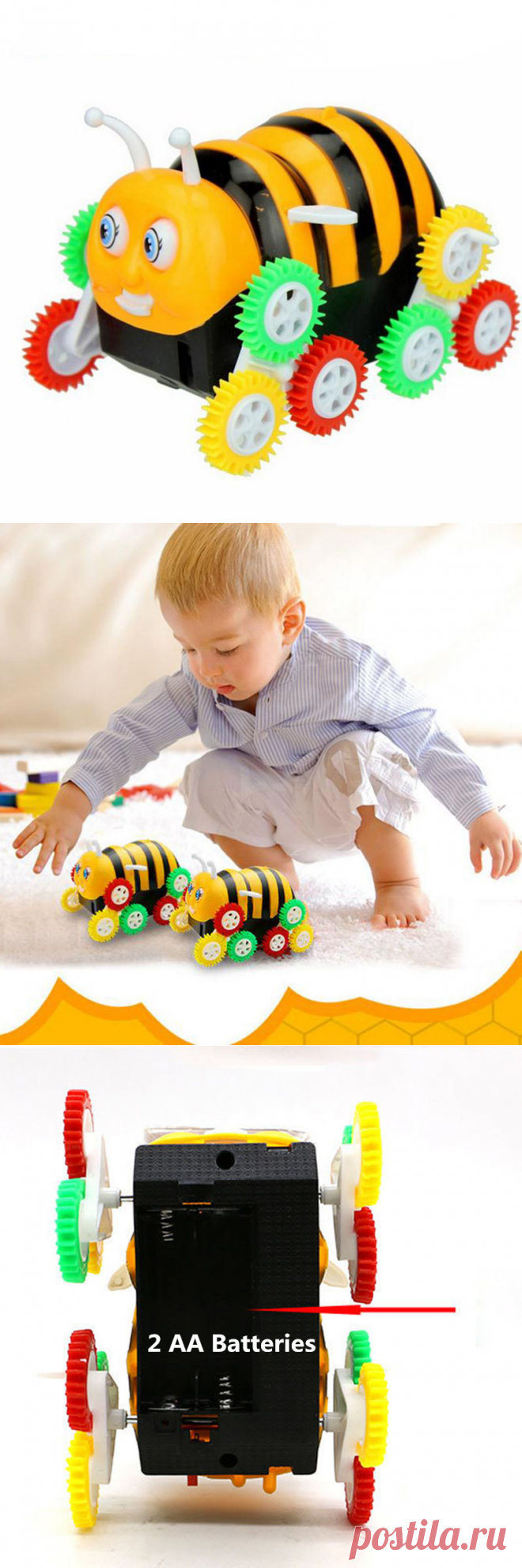 AliExpress Горящие товары / Отобранные продавцы, бесплатная доставка, скидки до 90%. Детский электрический автомобиль пчела, ...