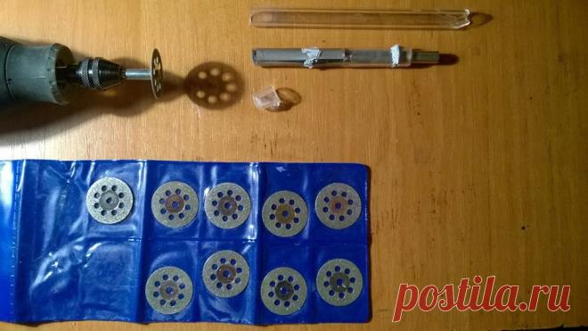 Алмазные диски для резки стекла и других твёрдых материалов