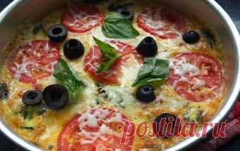 Фриттата с овощами / Омлеты / TVCook: пошаговые рецепты с фото