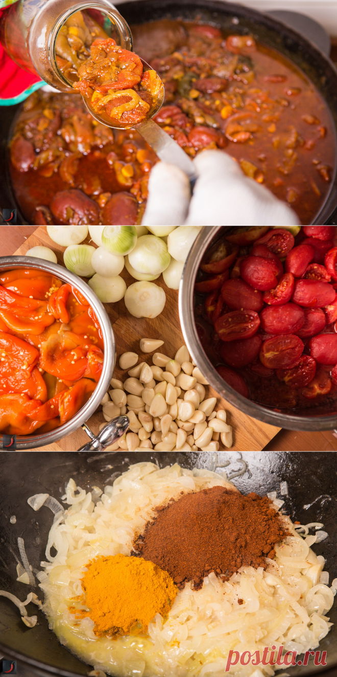 Матбуха (марокканский томатный соус)