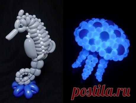 Masayoshi Matsumoto – фигурки из шариков, уровень – Бог