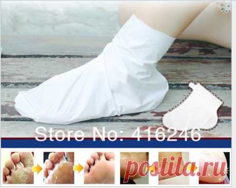 Маска для ног. Маска содержит молочную кислоту , не используйте маску если у вас есть порез или раны. Маска может вызвать раздражение.    Цена 300р