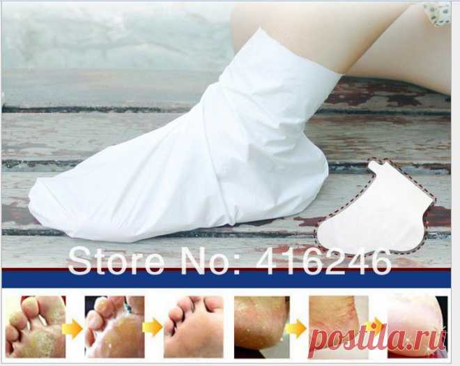 Маска для ног. Маска содержит молочную кислоту , не используйте маску если у вас есть порез или раны. Маска может вызвать раздражение.    Цена 300р