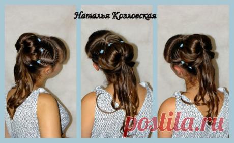 прическа &quot;Сердечко&quot;