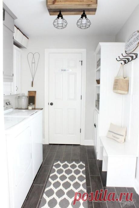 A homeowner wants to brighten up her ‘dark and dingy’ laundry room—look at how amazing it is now! | Hometalk
