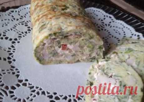 Кабачковый рулет Автор рецепта Татьяна - Cookpad