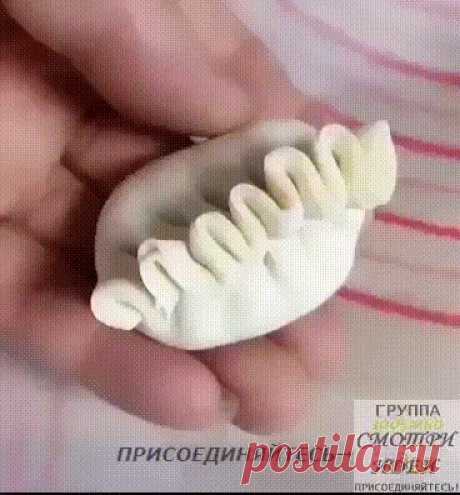 Как вам такой способ лепки?