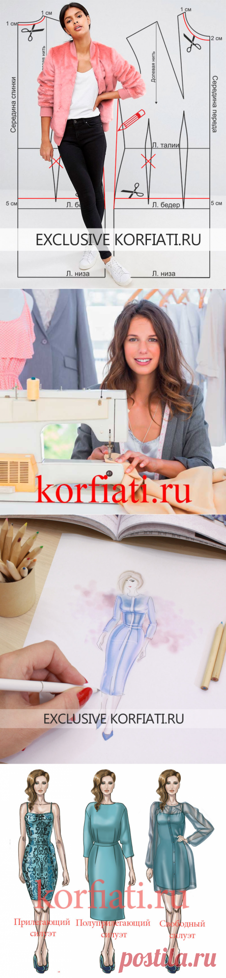 Выкройки одежды от Анастасии Корфиати