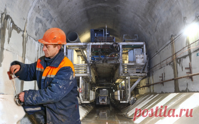 Как строят метро в Петербурге: легендарный проходческий щит 