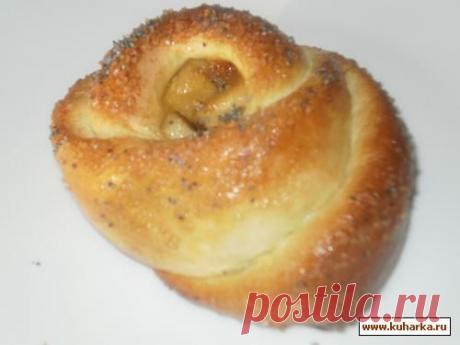 Рецепт: Плюшки &quot;Розочки&quot; №1