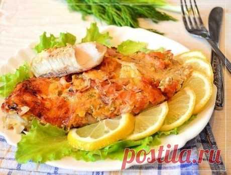 Рыбка в золотой шубке