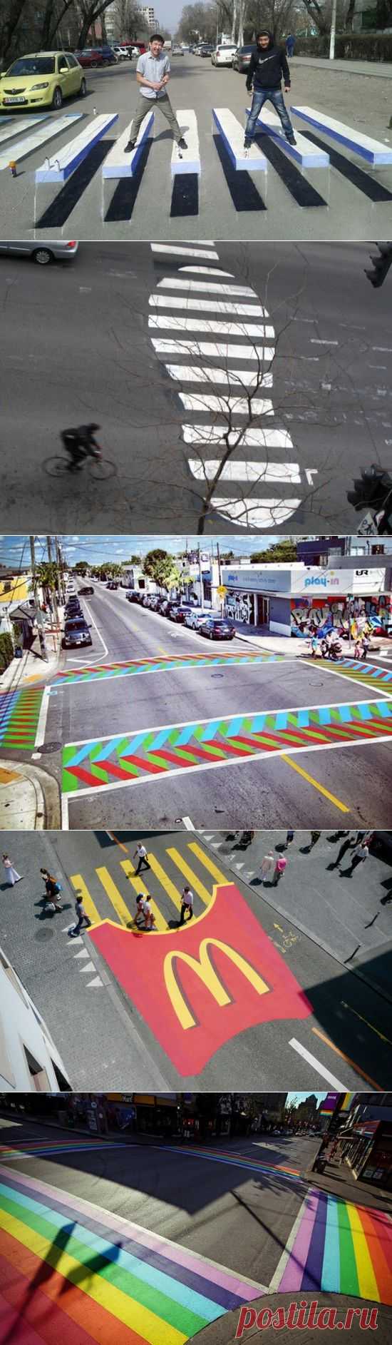 17 Mindblowing Zebra Crossings From Around The World