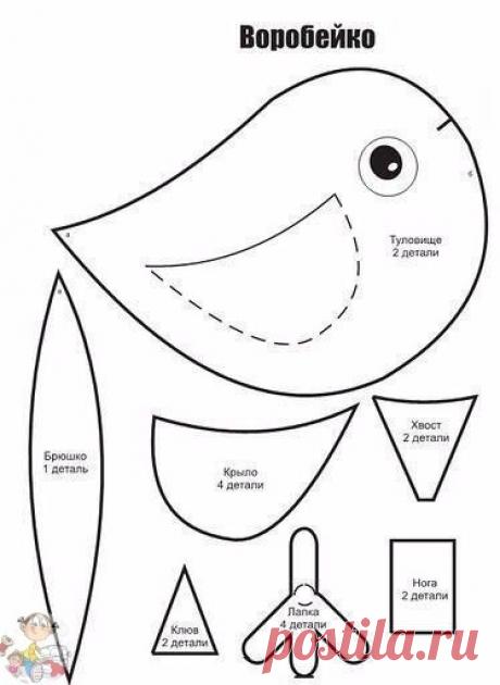 Птички-обереги на окна