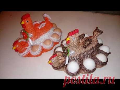 GALINHA PORTA OVOS DE CROCHÊ - FAÇA VOCÊ TAMBÉM, VEJA O PASSO A PASSO! (FRANCINILDA CROCHÊ)