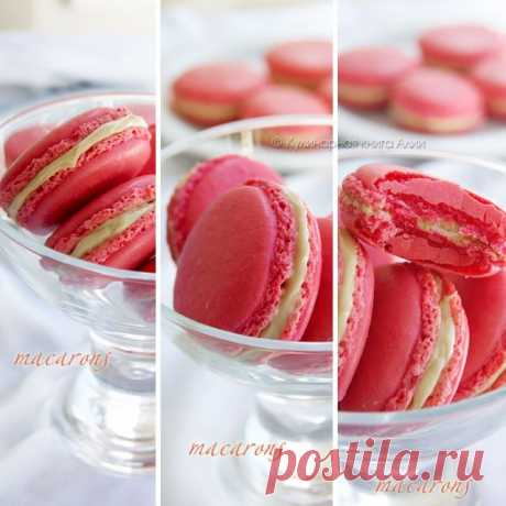 Самые простые macarons : мастер-класс | Четыре вкуса