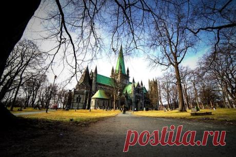 Тронхейм (Trondheim), Норвегия. / Удивительное искусство