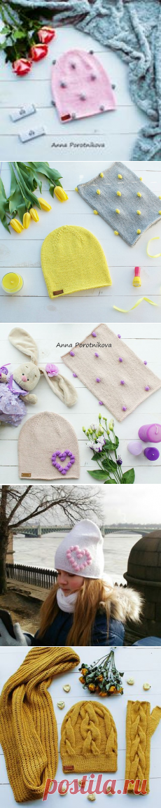 @love.knit #ВЯЗАНЫЕ ШАПКИ СНУДЫ ВАРЕЖКИ Instagram Photos - PictaStar