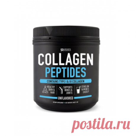 Коллаген Sports research Collagen peptides  - «Хорошее подспорье для женщин старше 30 лет. Обзор пептидов коллагена Sports Research, отзыв спустя 3 месяца приема, мои результаты»  | Отзывы покупателей