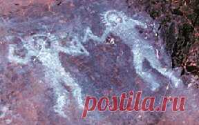 Наскальные рисунки древности - Боги, пришельцы, НЛО | Земля - Хроники жизни