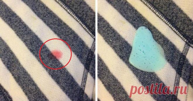 Домашний пятновыводитель: простой, но эффективный рецепт из доступных ингредиентов.