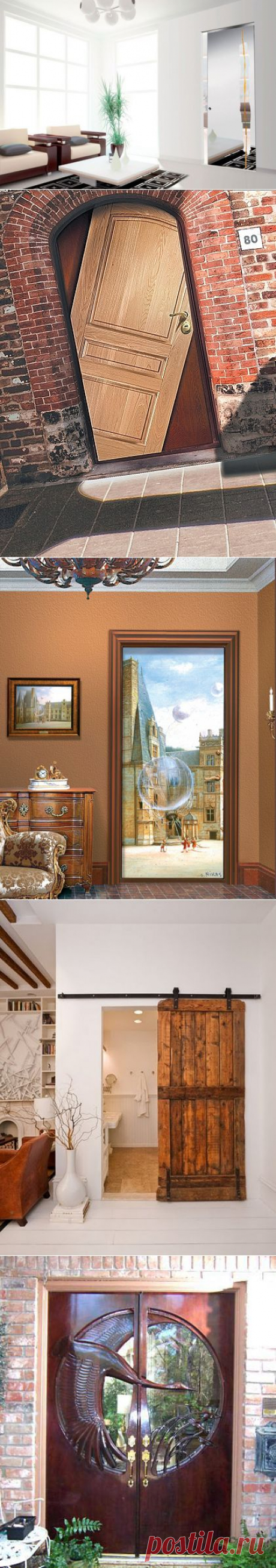 Оригинальные двери в вашем интерьере - Роскошь и уют