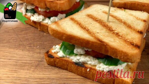Творожок, помидорки, огурчики... Пахнет чем-то вкусным...