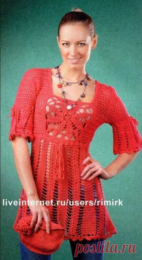 Irish crochet &amp;: TUNIC ТУНИКА