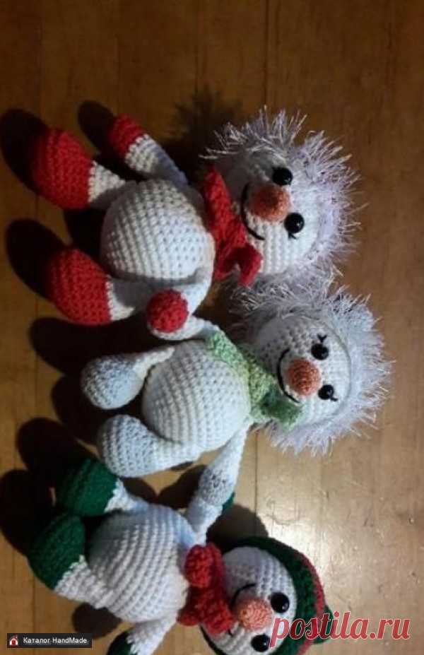 Новогодний снеговик, отличный подарок купить в Беларуси HandMade, цены в интернет магазинах
