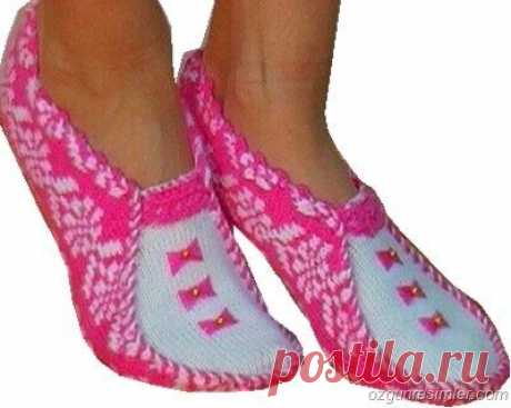 симпатичные тапки.