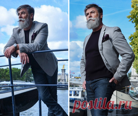 Весь фокус в бороде: 60-летний пенсионер наконец исполнил свою мечту и стал моделью