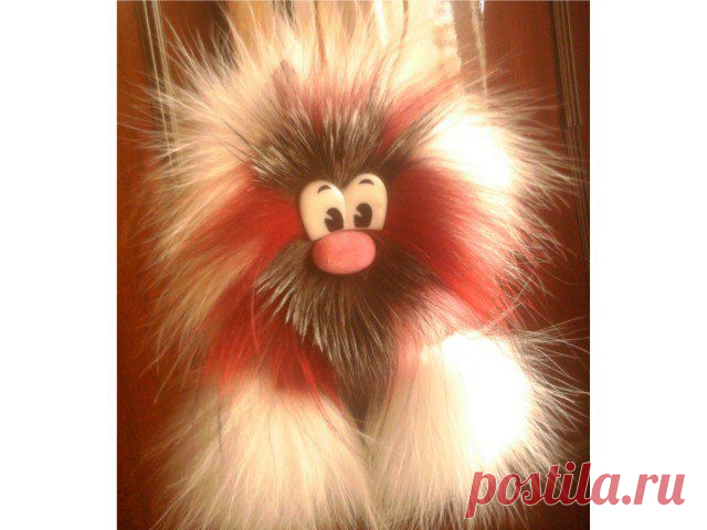 из кусочков меха