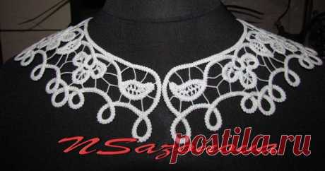 Воротник &quot;Кружевные фантазии&quot; | Блог. Наталья Сазонова | Группы Мой Мир