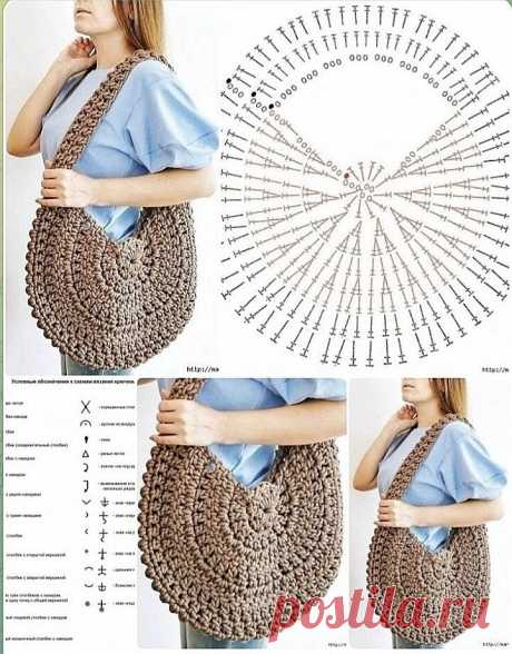 30 красивых моделей сумок на лето, которые связать стоит. Идеи, схемы, описания, видео. | Вяжем вместе с Людмилой | Дзен