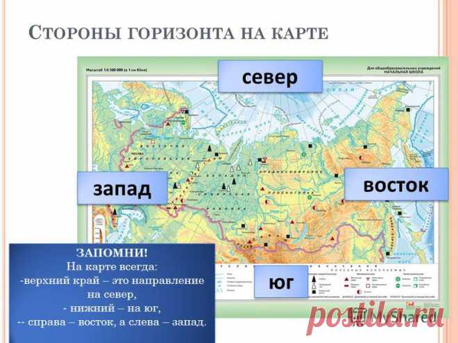 стороны горизонта на карте - Поиск в Google