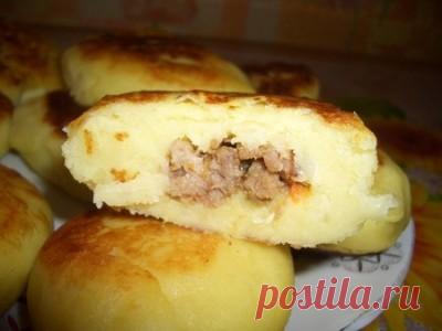 Зразы картофельные с мясом (мои вариант) : Вторые блюда