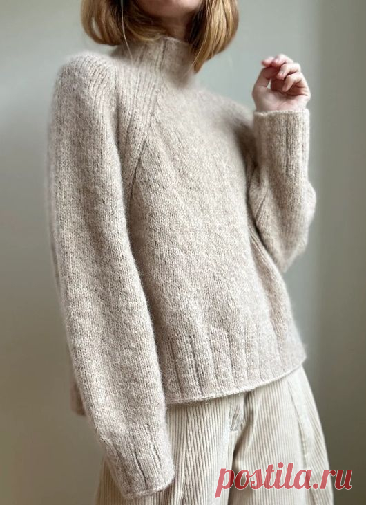 Вязание свободного свитера