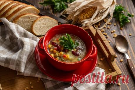 Мексиканский суп с кукурузой и фасолью — просто и доступно. Пошаговый рецепт с фото — Ботаничка.ru